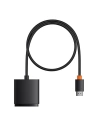 Hurtownia GSM - Adaptér HDMI Baseus 2w1 kabel 1m (černý) - BSU4298 - {ean13} - Hurt