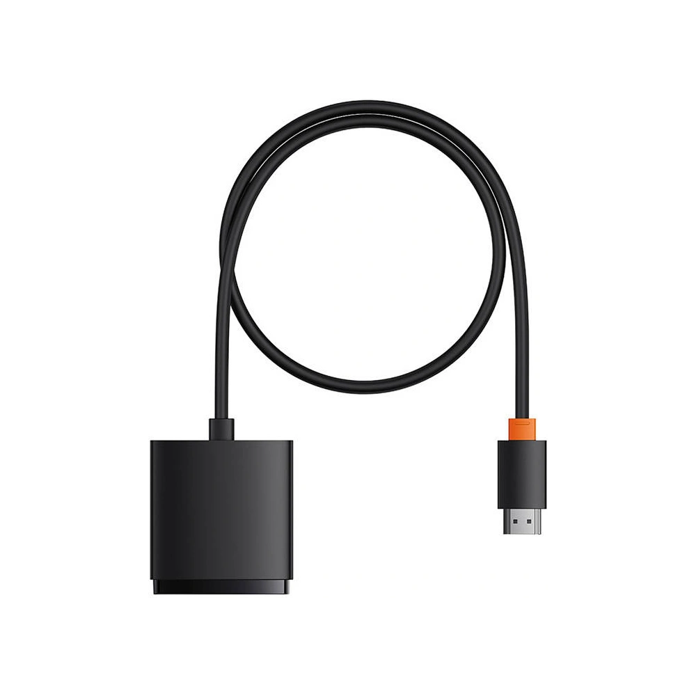 Hurtownia GSM - Adaptér HDMI Baseus 2w1 kabel 1m (černý) - BSU4298 - {ean13} - Hurt