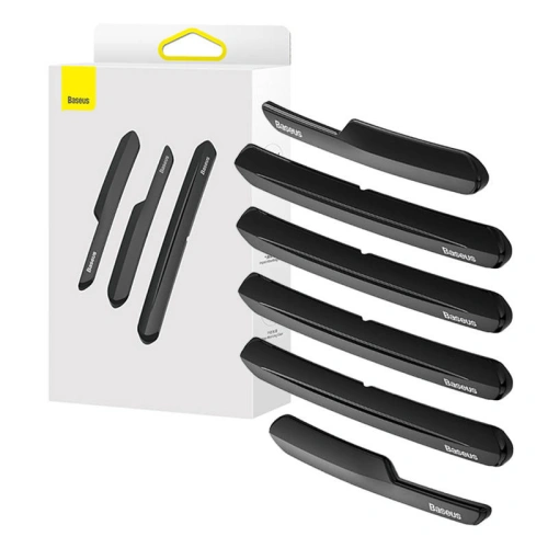 Osłony na zderzak Tesla Baseus (czarny) [6 PACK]