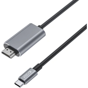 Hurtownia GSM - Cablul Tech-Protect Ultraboost USB-C/HDMI 4K 60hz 200cm Negru - THP2040 - {ean13} - Hurt