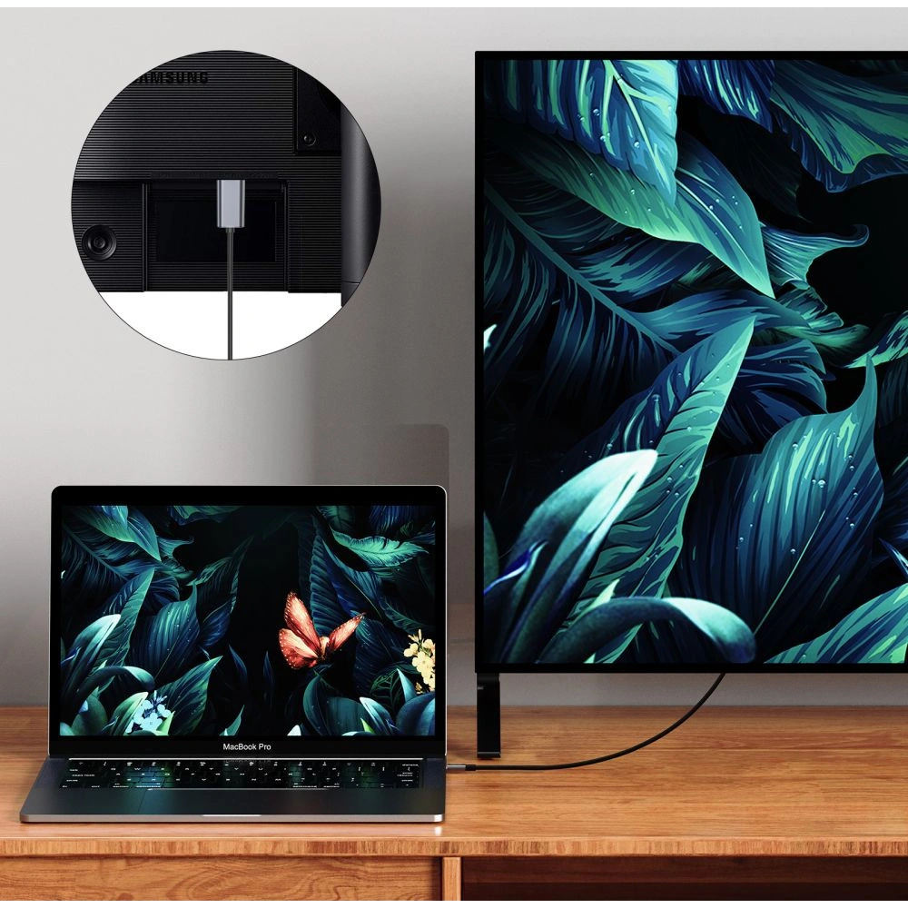 Hurtownia GSM - Kabel Tech-Protect Ultraboost USB-C/HDMI 4K 60hz 200cm Schwarz - THP2040 - {ean13} - Hurt