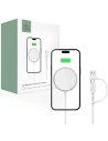 Vezeték nélküli töltő Tech-Protect Qi15W-A25 Magnetic Magsafe Vezeték nélküli töltő Fehér