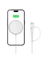 Hurtownia GSM - Vezeték nélküli töltő Tech-Protect Qi15W-A25 Magnetic Magsafe Vezeték nélküli töltő Fehér - THP2042 - {ean13} - Hurt