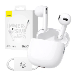 Baseus Bowie TWS Earphones WX5 Bluetooth 5.3 (white)