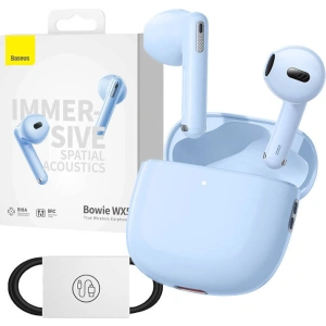 Hurtownia GSM - Sluchátka TWS Baseus Bowie WX5 Bluetooth 5.3 (modré) - BSU4314 - {ean13} - Hurt