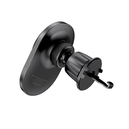 Uchwyt samochodowy z ładowarką bezprzewodową MagSafe Tech-Protect MM15W-V1 Magnetic Vent Car Mount Wireless Charger 15W Black