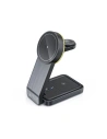 Hurtownia GSM - Bezdrátová nabíječka MagSafe Tech-Protect Qi15W-A28 3v1 Magnetic Wireless Charger Černá - THP2044 - {ean13} - Hurt