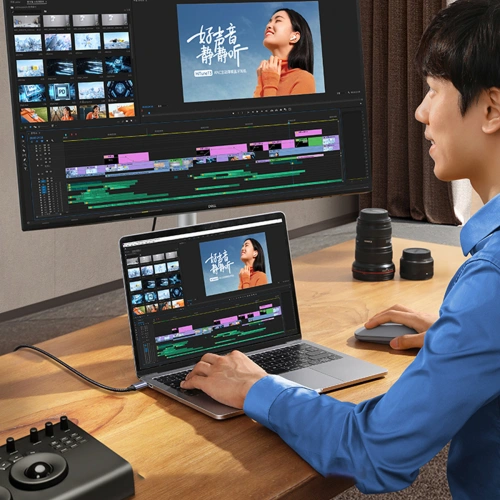 Kabel UGREEN CM565 USB C/HDMI 2.1 8K 60Hz 1.5m szary