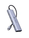 Adapter HUB UGREEN CM500 USB-C/HDMI - 2x USB-C - 2x USB-A gri
