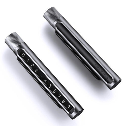 Tabliczka parkingowa do samochodu UGREEN LP151 szara