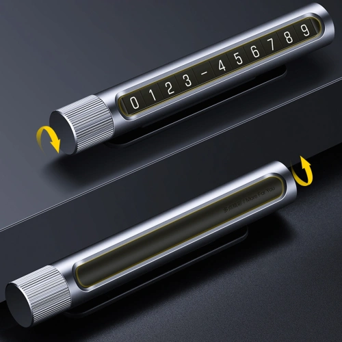 Tabliczka parkingowa do samochodu UGREEN LP151 szara