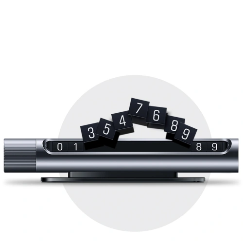 Tabliczka parkingowa do samochodu UGREEN LP151 szara