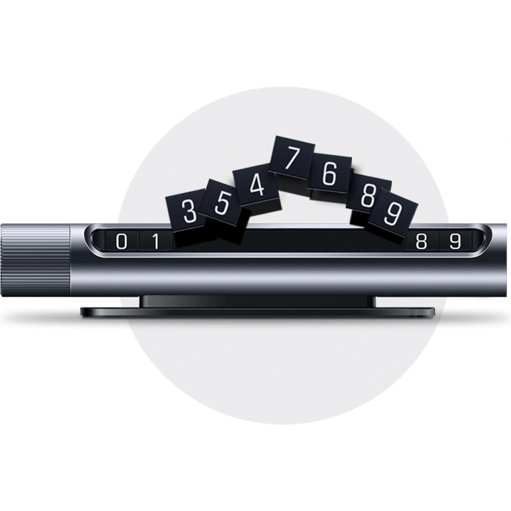 Hurtownia GSM - Tablă de parcare pentru mașină UGREEN LP151 gri - UGR1628 - {ean13} - Hurt