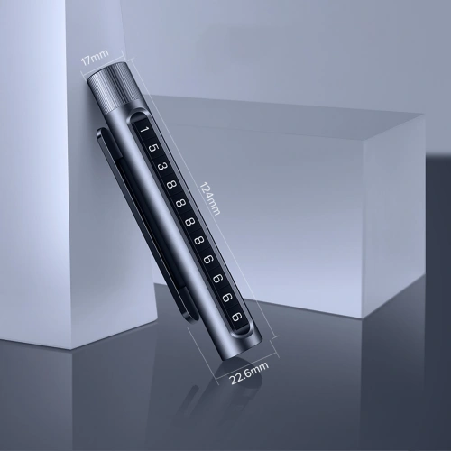 Tabliczka parkingowa do samochodu UGREEN LP151 szara