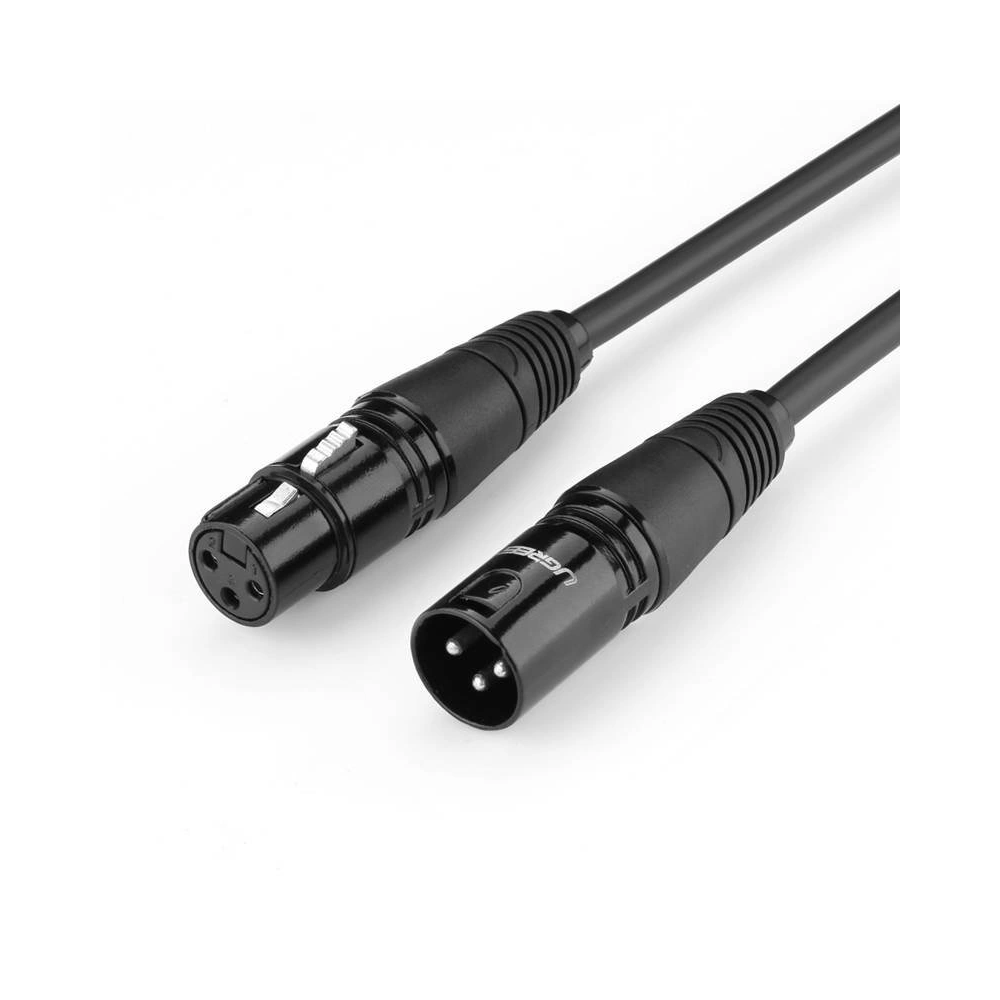 Hurtownia GSM - Kabel UGREEN AV130 XLR samice/XLR samec 5m (černý) - UGR1629 - {ean13} - Hurt
