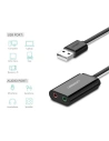 Hurtownia GSM - Carda de sunet externă USB UGREEN 15cm (negru) - UGR1632 - {ean13} - Hurt