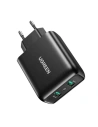 UGREEN Netzteil 2xUSB-A, 18W, PD3.0, EU (schwarz)