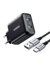 Hurtownia GSM - UGREEN Netzteil 2xUSB-A, 18W, PD3.0, EU (schwarz) - UGR1633 - {ean13} - Hurt