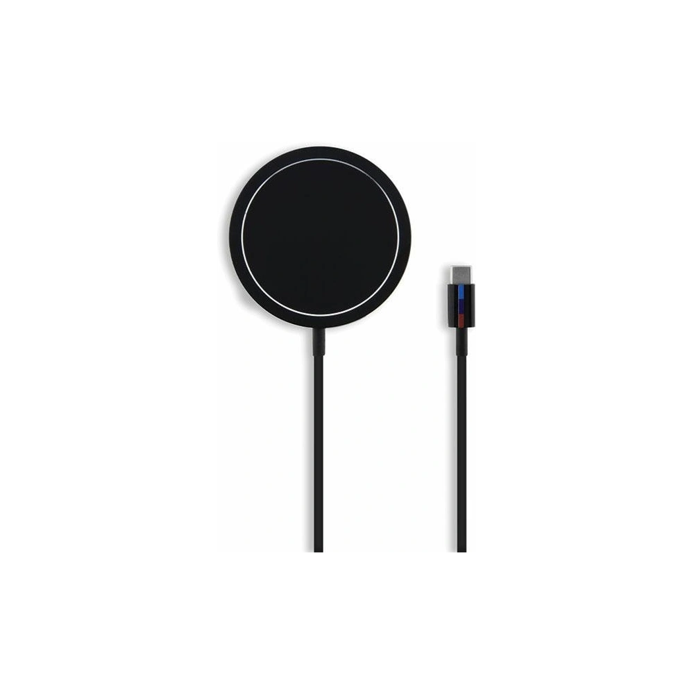 Hurtownia GSM - MagSafe vezeték nélküli töltő BMW BMCBMSPLK 15W fekete/black M Edition - BMW468 - {ean13} - Hurt