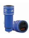 Ładowarka samochodowa BMW BMCCMUSBCB PD-QC 3.0 20W Fast Charge niebieski/blue M Edition