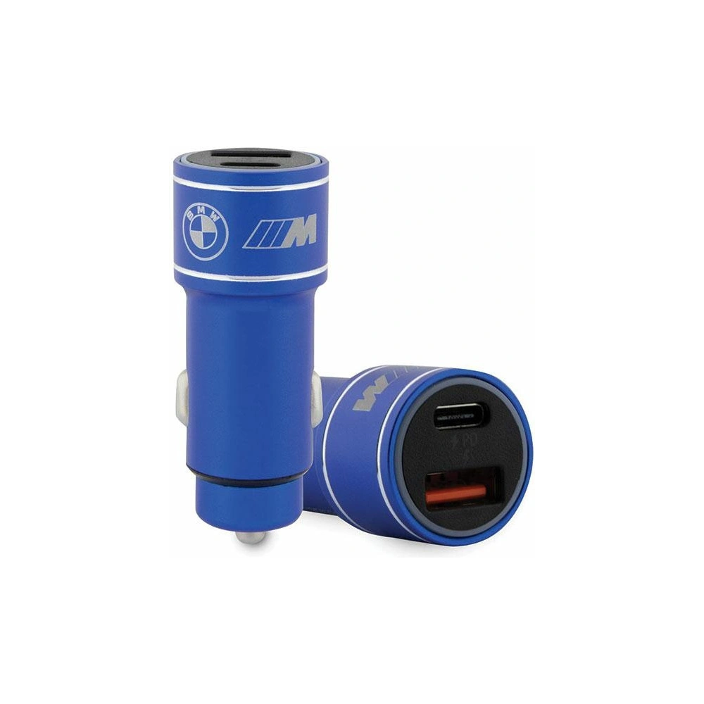 Hurtownia GSM - Autonabíječka BMW BMCCMUSBCB PD-QC 3.0 20W Fast Charge modrá/blue M Edition - BMW469 - {ean13} - Hurt