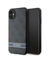 Guess GUHCN61P4SNK Apple iPhone 11/XR gray hardcase 4G Stripe