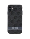 Hurtownia GSM - Etui Guess GUHCN61P4SNK Apple iPhone 11/XR gri/grey hardcase 4G Stripe - GUE2605 - {ean13} - Hurt