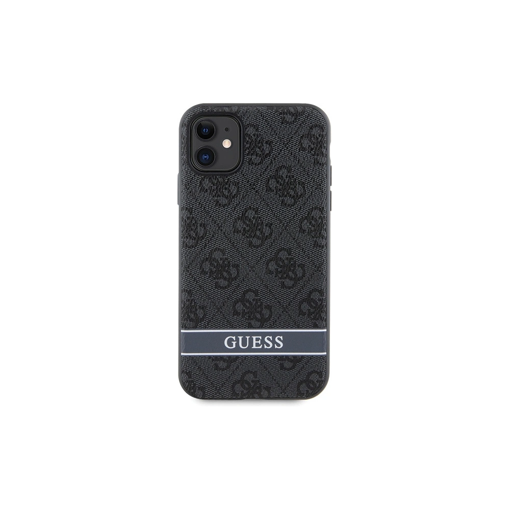 Hurtownia GSM - Etui Guess GUHCN61P4SNK Apple iPhone 11/XR gri/grey hardcase 4G Stripe - GUE2605 - {ean13} - Hurt