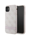 Etui Guess GUHCN61P4SNP Apple iPhone 11/XR roz/pink hardcase 4G Stripe