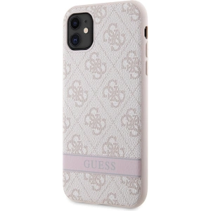 Hurtownia GSM - Etui Guess GUHCN61P4SNP Apple iPhone 11/XR rózsaszín/pink hardcase 4G Stripe - GUE2606 - {ean13} - Hurt