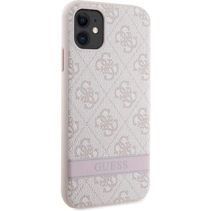Hurtownia GSM - Etui Guess GUHCN61P4SNP Apple iPhone 11/XR rózsaszín/pink hardcase 4G Stripe - GUE2606 - {ean13} - Hurt
