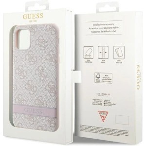 Hurtownia GSM - Etui Guess GUHCN61P4SNP Apple iPhone 11/XR rózsaszín/pink hardcase 4G Stripe - GUE2606 - {ean13} - Hurt