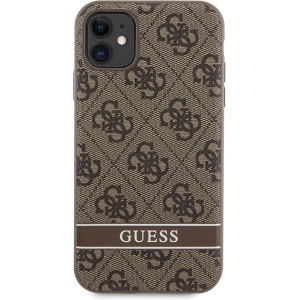 Wholesale Guess GUHCN61P4SNW Apple iPhone 11/XR brown hardcase 4G Stripe - GUE2607 - {ean13} - Hurt