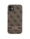 Hurtownia GSM - Etui Guess GUHCN61P4SNW Apple iPhone 11/XR maroniu/brown hardcase 4G Stripe - GUE2607 - {ean13} - Hurt