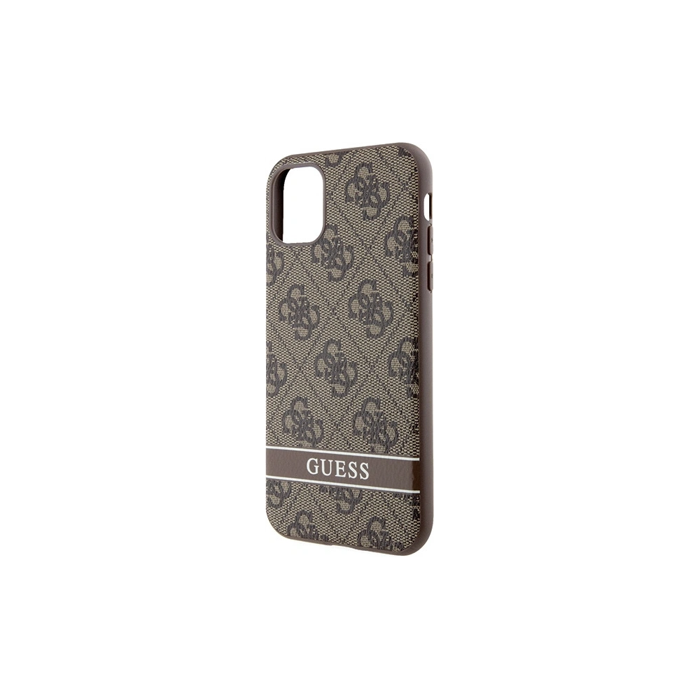 Wholesale Guess GUHCN61P4SNW Apple iPhone 11/XR brown hardcase 4G Stripe - GUE2607 - {ean13} - Hurt