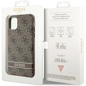 Wholesale Guess GUHCN61P4SNW Apple iPhone 11/XR brown hardcase 4G Stripe - GUE2607 - {ean13} - Hurt