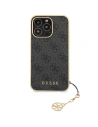 Hurtownia GSM - Etui Guess GUHCP14LGF4GGR Apple iPhone 14 Pro szary/grey hardcase 4G Charms Collection - GUE2608 - {ean13} - Hurt