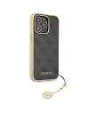 Hurtownia GSM - Etui Guess GUHCP14LGF4GGR Apple iPhone 14 Pro szary/grey hardcase 4G Charms Collection - GUE2608 - {ean13} - Hurt