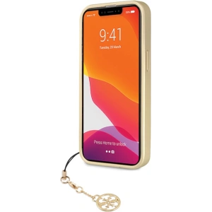 Hurtownia GSM - Etui Guess GUHCP14LGF4GGR Apple iPhone 14 Pro gri/grey hardcase 4G Charms Collection - GUE2608 - {ean13} - Hurt