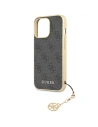 Hurtownia GSM - Etui Guess GUHCP14LGF4GGR Apple iPhone 14 Pro szary/grey hardcase 4G Charms Collection - GUE2608 - {ean13} - Hurt