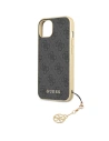 Hurtownia GSM - Etui Guess GUHCP14SGF4GGR Apple iPhone 14 šedý/grey hardcase 4G Charms Collection - GUE2609 - {ean13} - Hurt