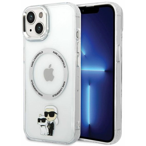 Hurtownia Karl Lagerfeld - 3666339126339 - KLD1586 - Etui Karl Lagerfeld KLHMP13MHNKCIT Apple iPhone 13 hardcase transparent Iconic Karl&Choupette Magsafe - B2B homescreen