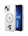 Hurtownia GSM - Etui Karl Lagerfeld KLHMP13MHNKCIT Apple iPhone 13 Hartschale transparent Iconic Karl&Choupette Magsafe - KLD1586 - {ean13} - Hurt