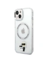 Hurtownia GSM - Etui Karl Lagerfeld KLHMP13MHNKCIT Apple iPhone 13 hardcase transparent Iconic Karl&Choupette Magsafe - KLD1586 - {ean13} - Hurt