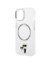 Hurtownia GSM - Etui Karl Lagerfeld KLHMP13MHNKCIT Apple iPhone 13 hardcase transparent Iconic Karl&Choupette Magsafe - KLD1586 - {ean13} - Hurt