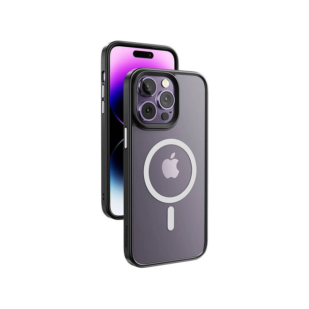 Hurtownia GSM - Etui McDodo Crystal Apple iPhone 14 Pro Max (černé) - MDD109 - {ean13} - Hurt
