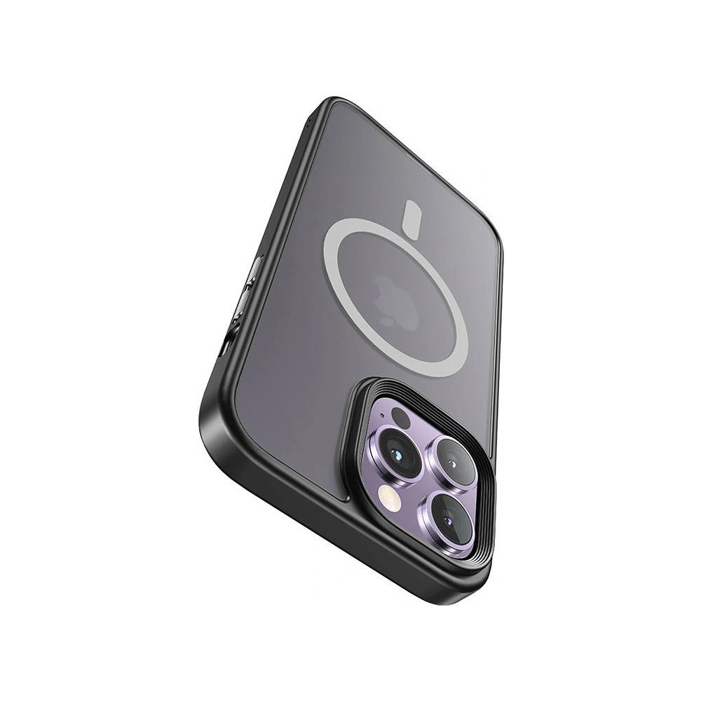 Hurtownia GSM - Etui McDodo Crystal Apple iPhone 14 Pro Max (černé) - MDD109 - {ean13} - Hurt
