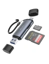 Čtečka karet Tech-Protect Ultraboost Card Reader SD/microSD Šedá
