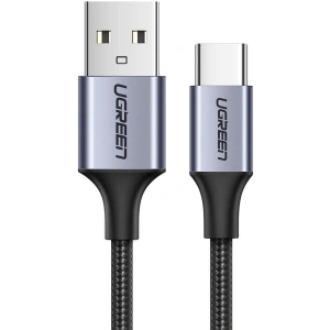 Kabel UGREEN 60125 USB-A/USB-C Quick Charge 3.0 3A 0,5m szary