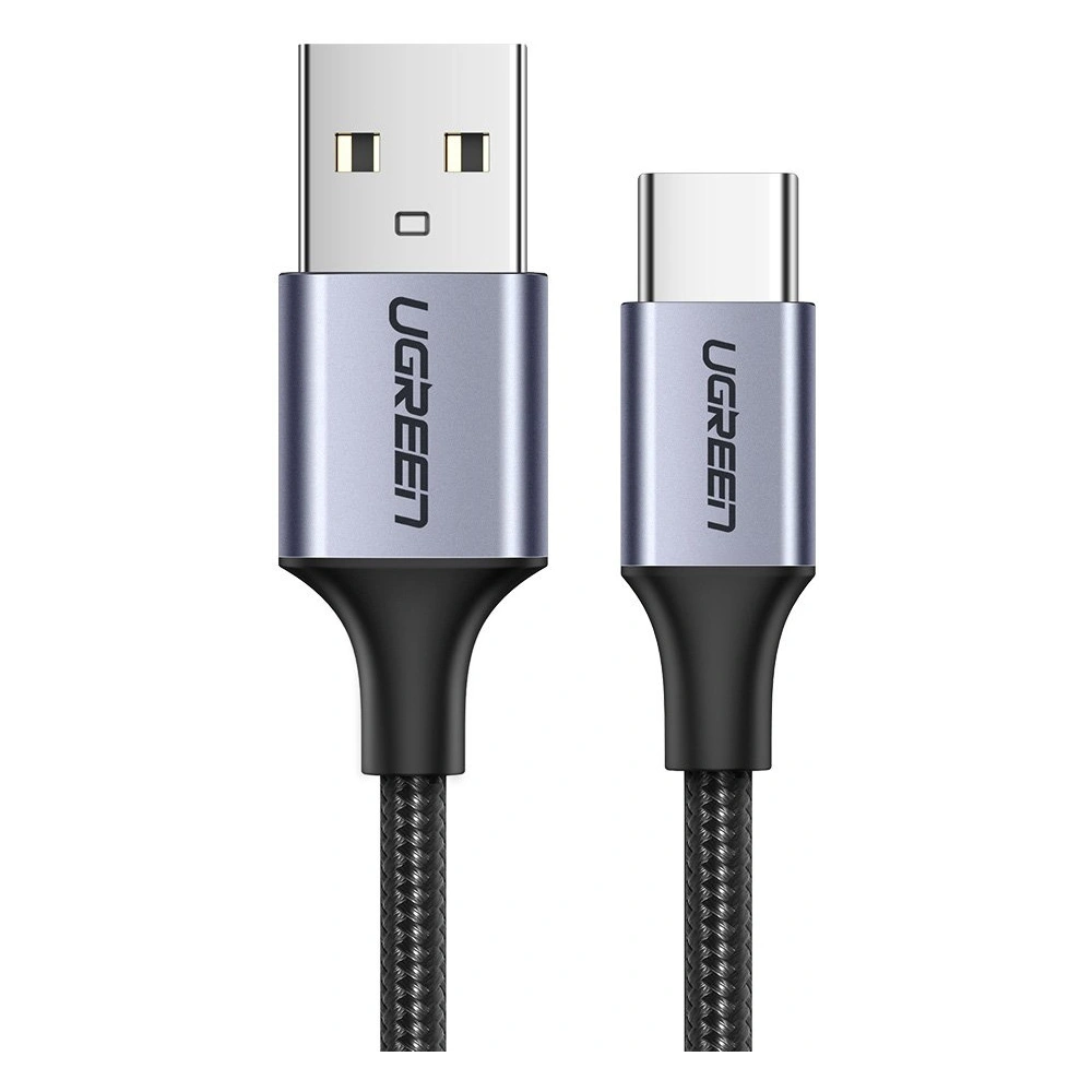 Hurtownia GSM - Cablu UGREEN 60125 USB-A/USB-C Quick Charge 3.0 3A 0,5m gri - UGR1637 - {ean13} - Hurt